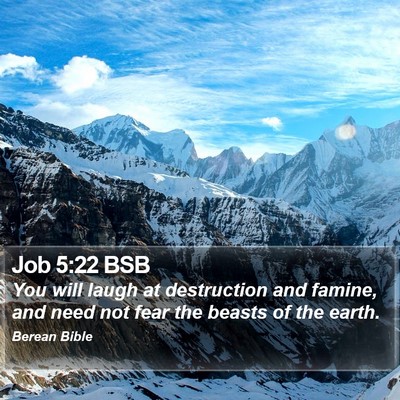 Job 5:22 BSB Bible Verse Image