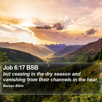 Job 6:17 BSB Bible Verse Image