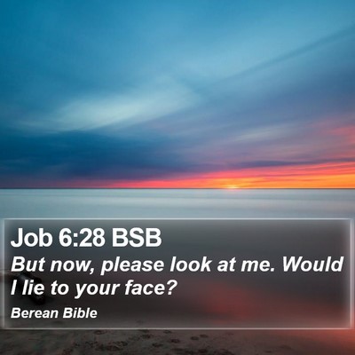 Job 6:28 BSB Bible Verse Image