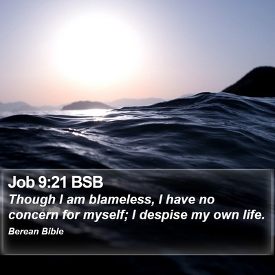 Job 9:21 BSB Bible Verse Image