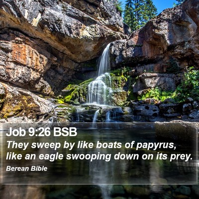 Job 9:26 BSB Bible Verse Image