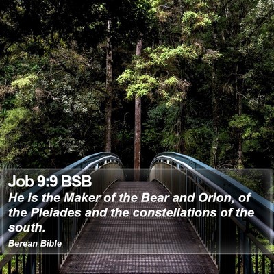 Job 9:9 BSB Bible Verse Image