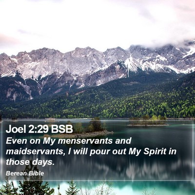 Joel 2:29 BSB Bible Verse Image