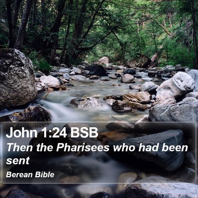 John 1:24 BSB Bible Verse Image