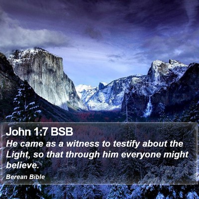 John 1:7 BSB Bible Verse Image
