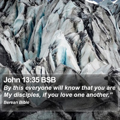 John 13:35 BSB Bible Verse Image