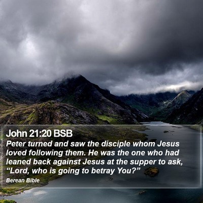 John 21:20 BSB Bible Verse Image