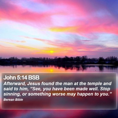 John 5:14 BSB Bible Verse Image