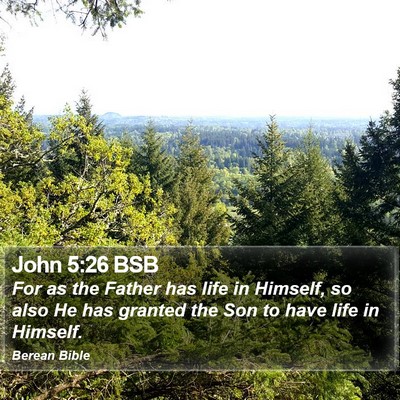 John 5:26 BSB Bible Verse Image