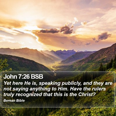 John 7:26 BSB Bible Verse Image