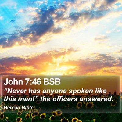 John 7:46 BSB Bible Verse Image