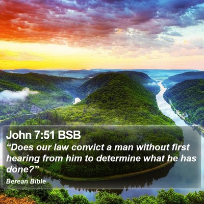 John 7:51 BSB Bible Verse Image