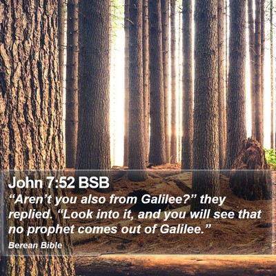 John 7:52 BSB Bible Verse Image