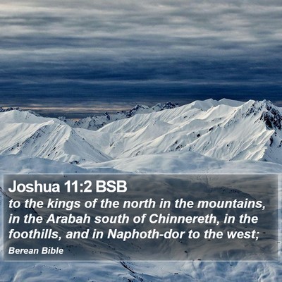 Joshua 11:2 BSB Bible Verse Image