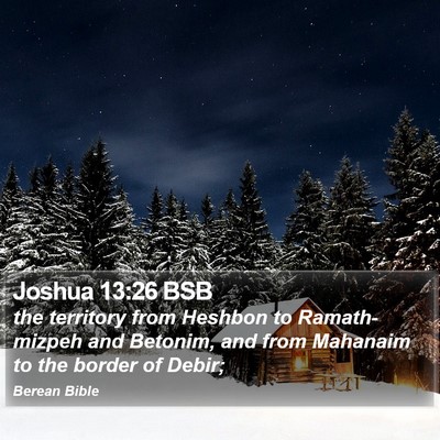 Joshua 13:26 BSB Bible Verse Image