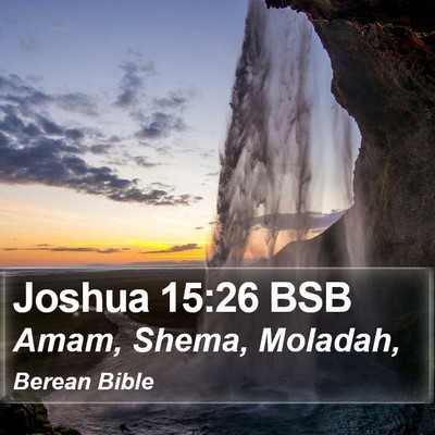 Joshua 15:26 BSB Bible Verse Image