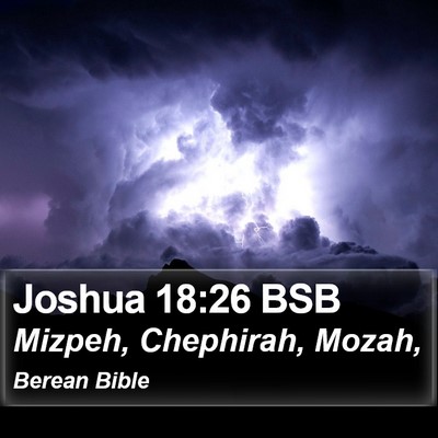 Joshua 18:26 BSB Bible Verse Image
