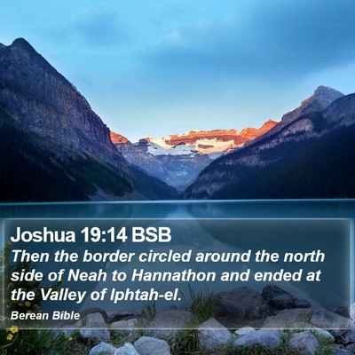 Joshua 19:14 BSB Bible Verse Image