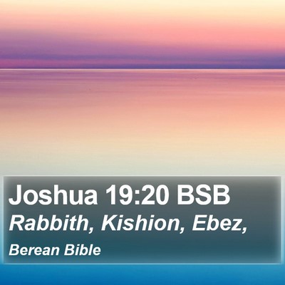 Joshua 19:20 BSB Bible Verse Image