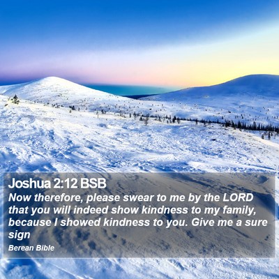 Joshua 2:12 BSB Bible Verse Image