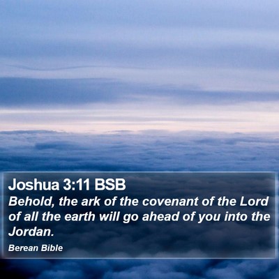 Joshua 3:11 BSB Bible Verse Image