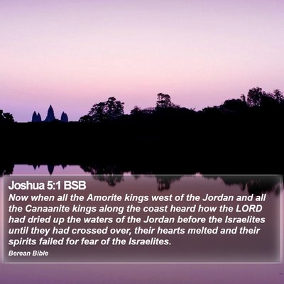 Joshua 5:1 BSB Bible Verse Image