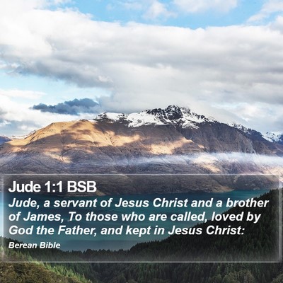 Jude 1:1 BSB Bible Verse Image