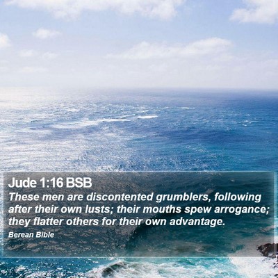 Jude 1:16 BSB Bible Verse Image