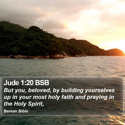 Jude 1:20 BSB Bible Verse Image