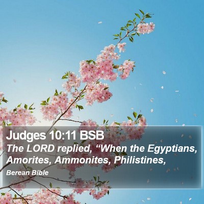 Judges 10:11 BSB Bible Verse Image