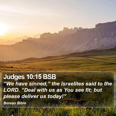 Judges 10:15 BSB Bible Verse Image