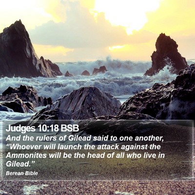 Judges 10:18 BSB Bible Verse Image