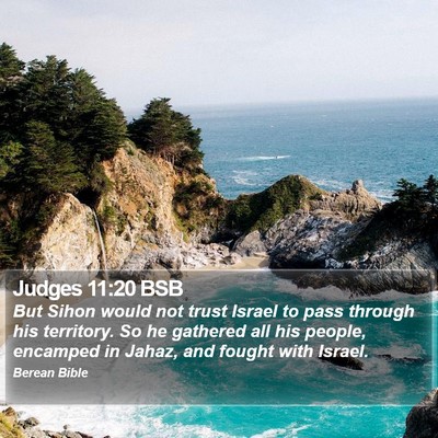 Judges 11:20 BSB Bible Verse Image