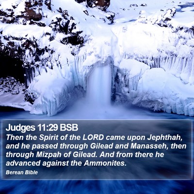 Judges 11:29 BSB Bible Verse Image