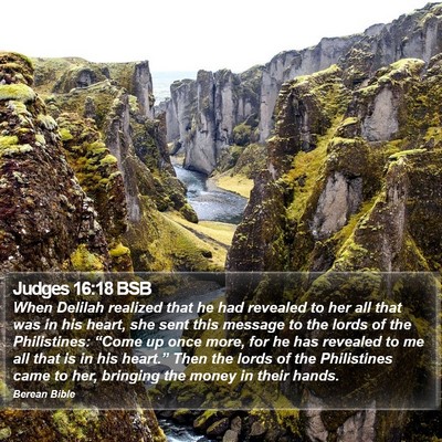 Judges 16:18 BSB Bible Verse Image