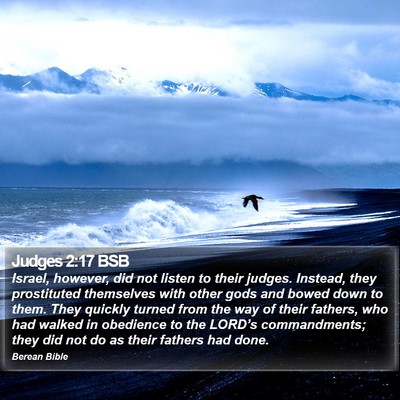 Judges 2:17 BSB Bible Verse Image
