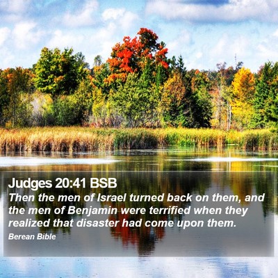 Judges 20:41 BSB Bible Verse Image