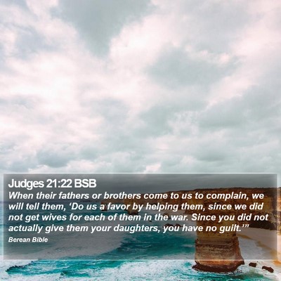 Judges 21:22 BSB Bible Verse Image