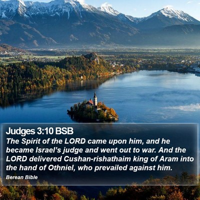 Judges 3:10 BSB Bible Verse Image