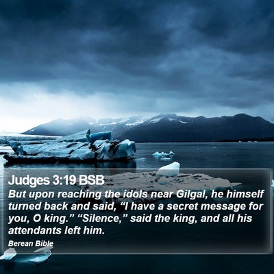 Judges 3:19 BSB Bible Verse Image