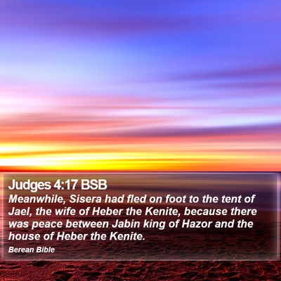 Judges 4:17 BSB Bible Verse Image