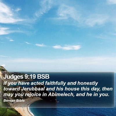 Judges 9:19 BSB Bible Verse Image