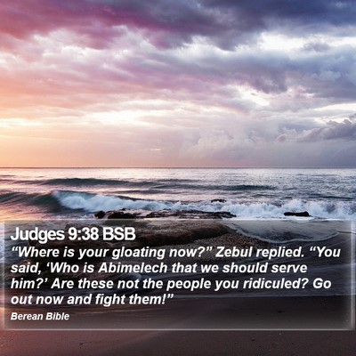 Judges 9:38 BSB Bible Verse Image