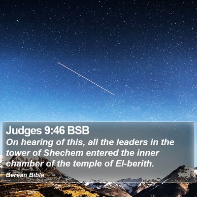 Judges 9:46 BSB Bible Verse Image