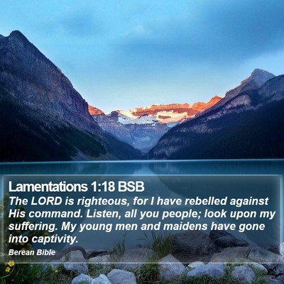 Lamentations 1:18 BSB Bible Verse Image