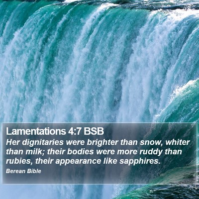 Lamentations 4:7 BSB Bible Verse Image