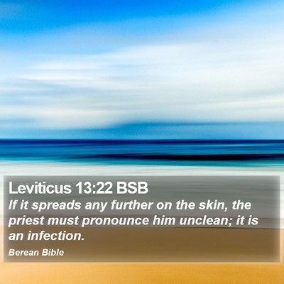 Leviticus 13:22 BSB Bible Verse Image