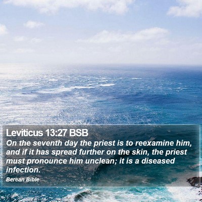 Leviticus 13:27 BSB Bible Verse Image