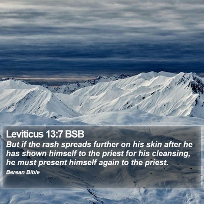 Leviticus 13:7 BSB Bible Verse Image