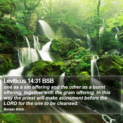 Leviticus 14:31 BSB Bible Verse Image